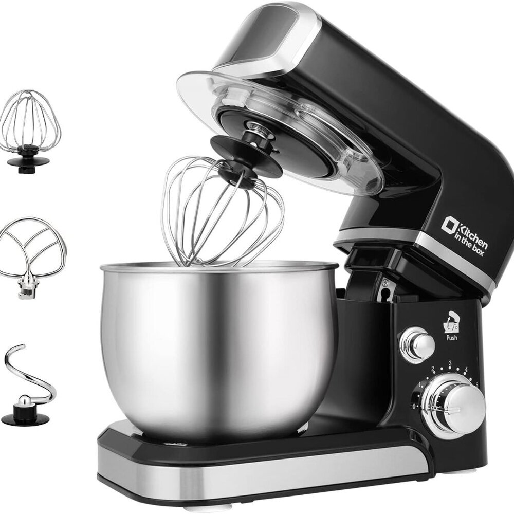 Stand Mixer,3.2Qt Small Electric Food Mixer,6 Speeds Portable Lightweight Kitche